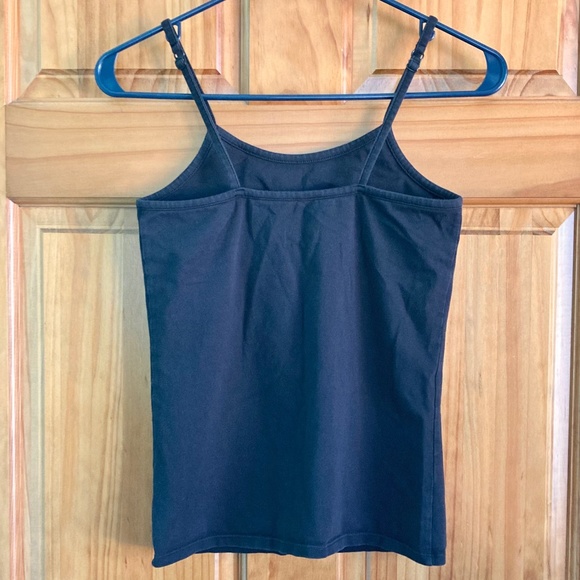 Girl’s size Large (10/12) Falls Creek black camisole with adjustable straps - Picture 2 of 7